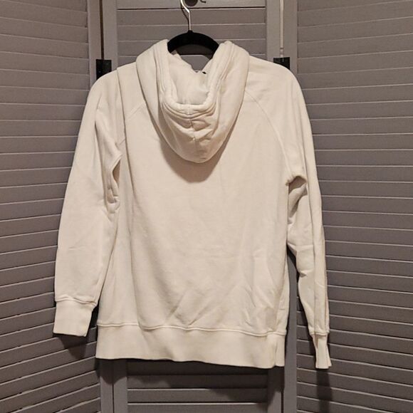 The North Face Women's White Logo Hoodie- Size S - Picture 5 of 5